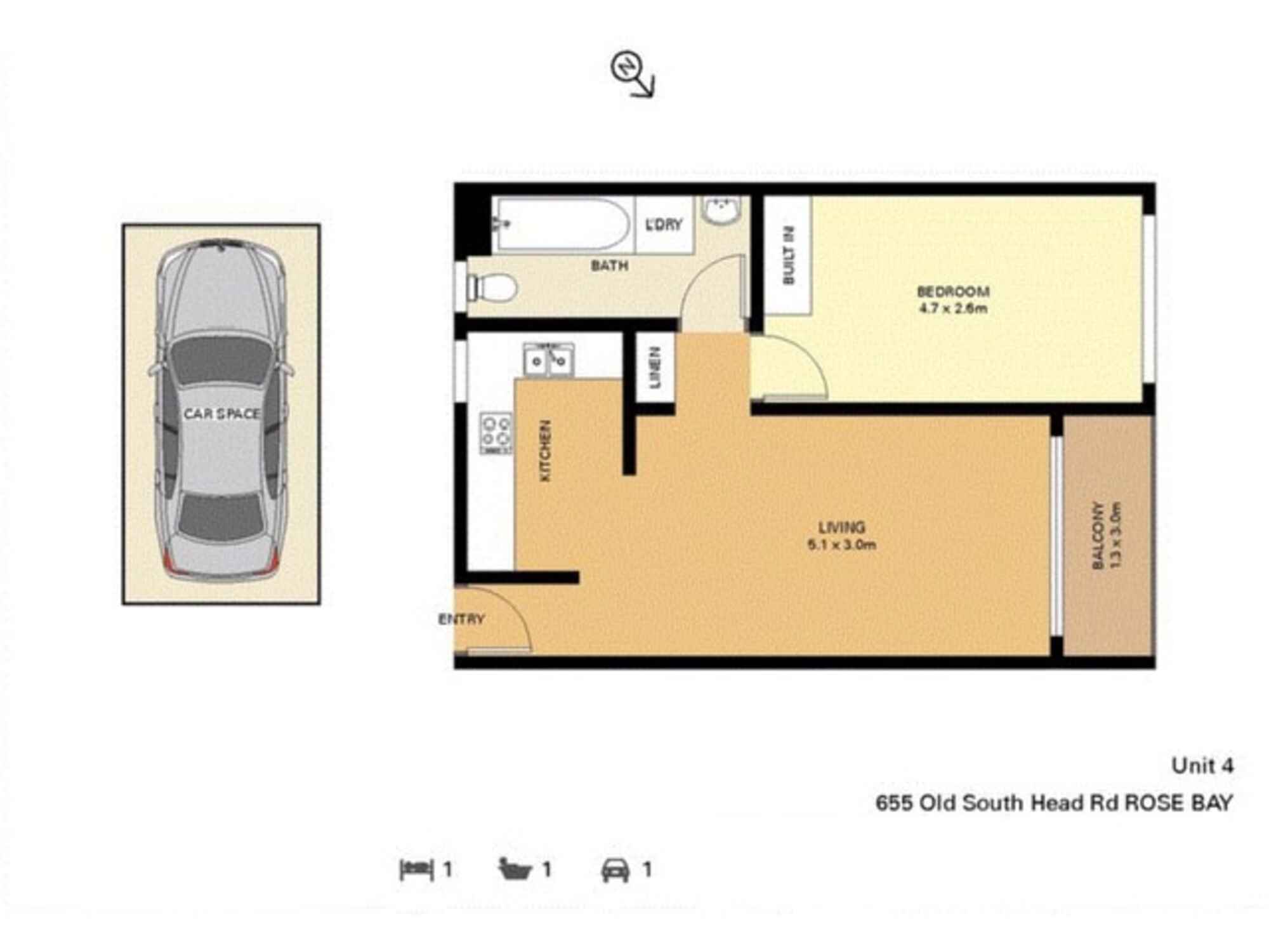 4/655 Old South Head Road Rose Bay 4/655 Old South Head Road Rose Bay
