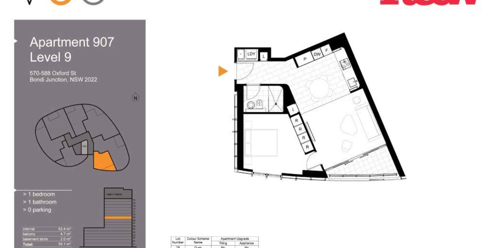 1 Bed/570 Oxford Street Bondi Junction