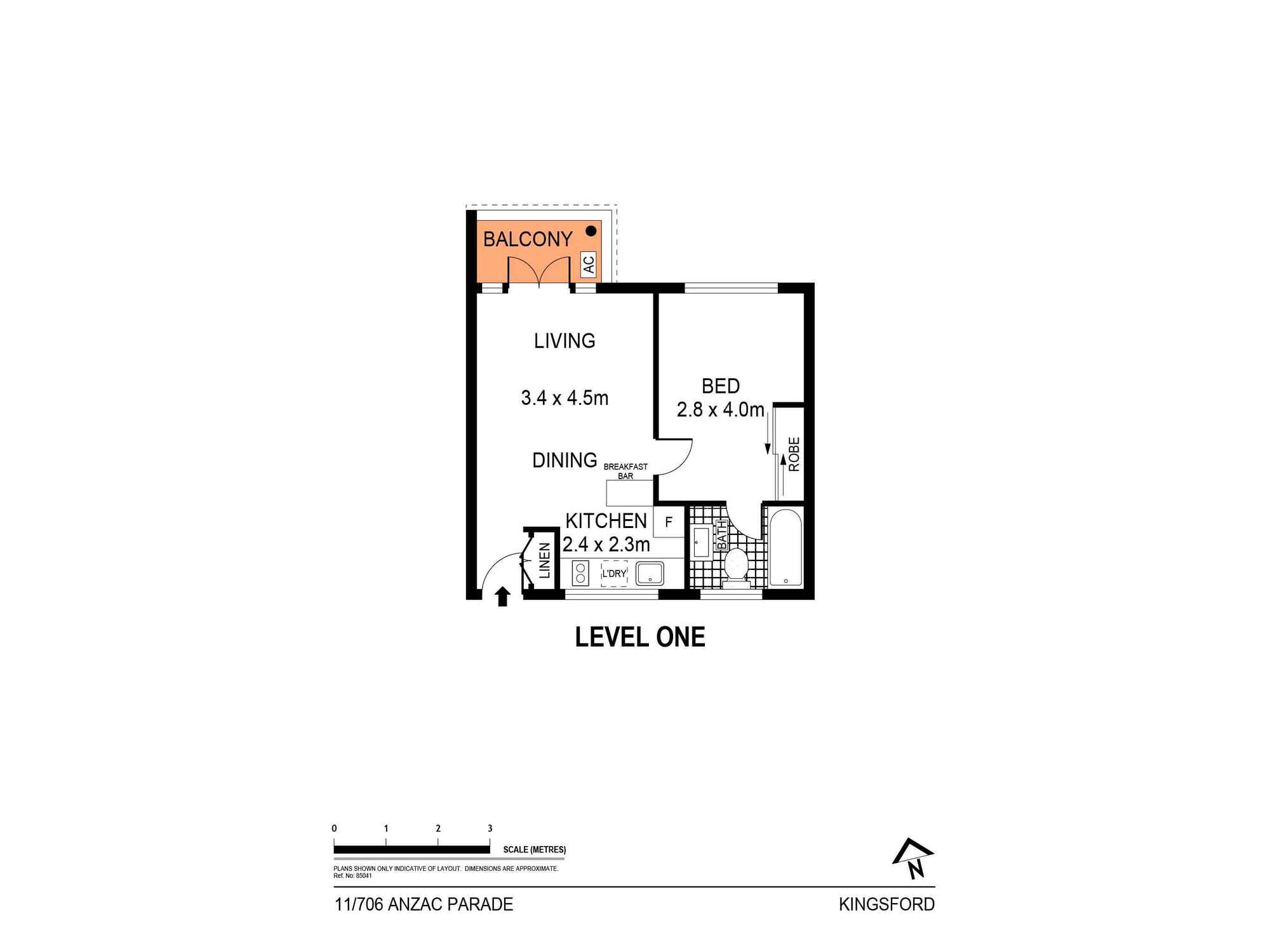11/706 Anzac Parade Kingsford