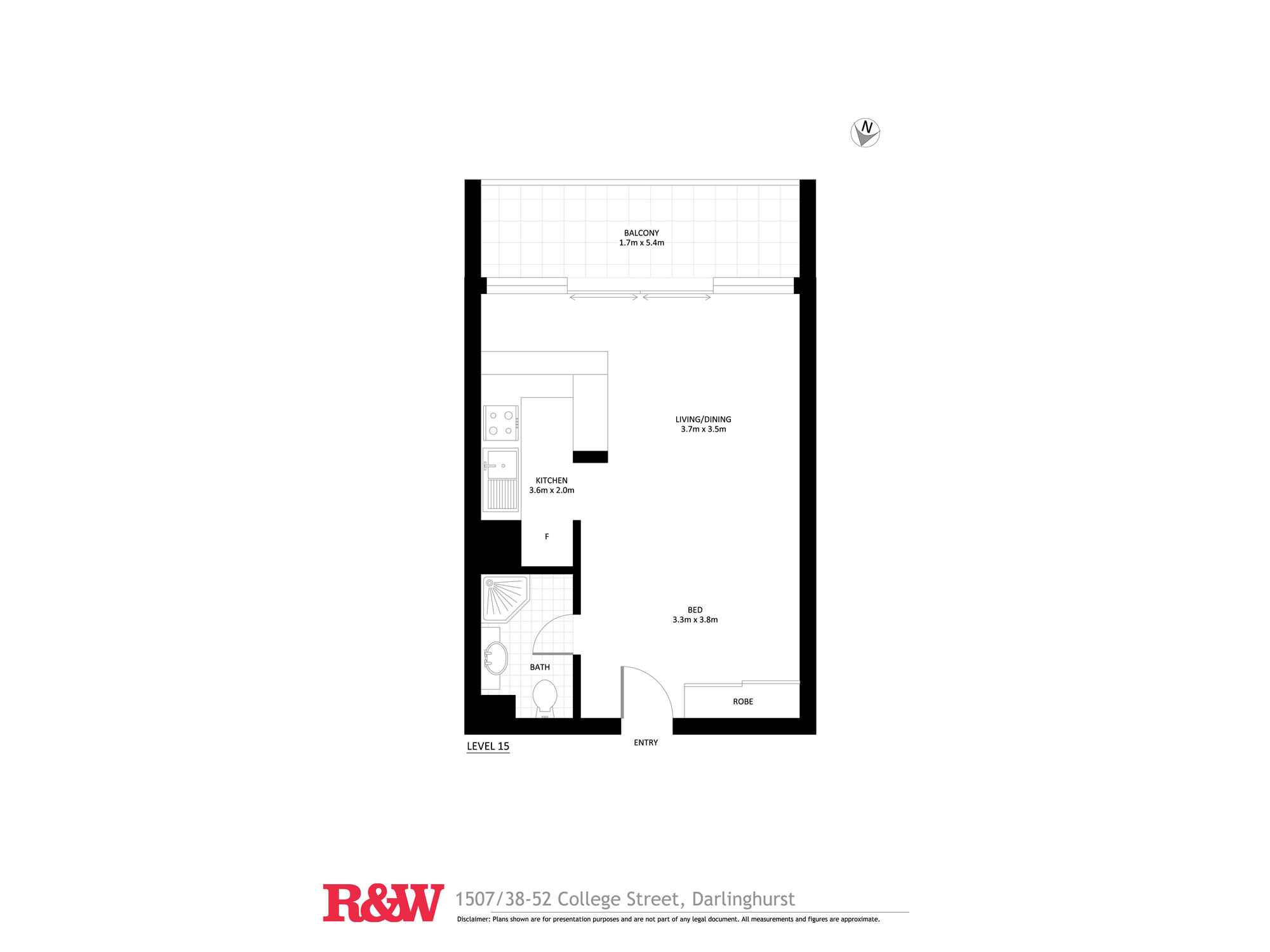 1507/38-52 College Street Darlinghurst 1507/38-52 College Street Darlinghurst