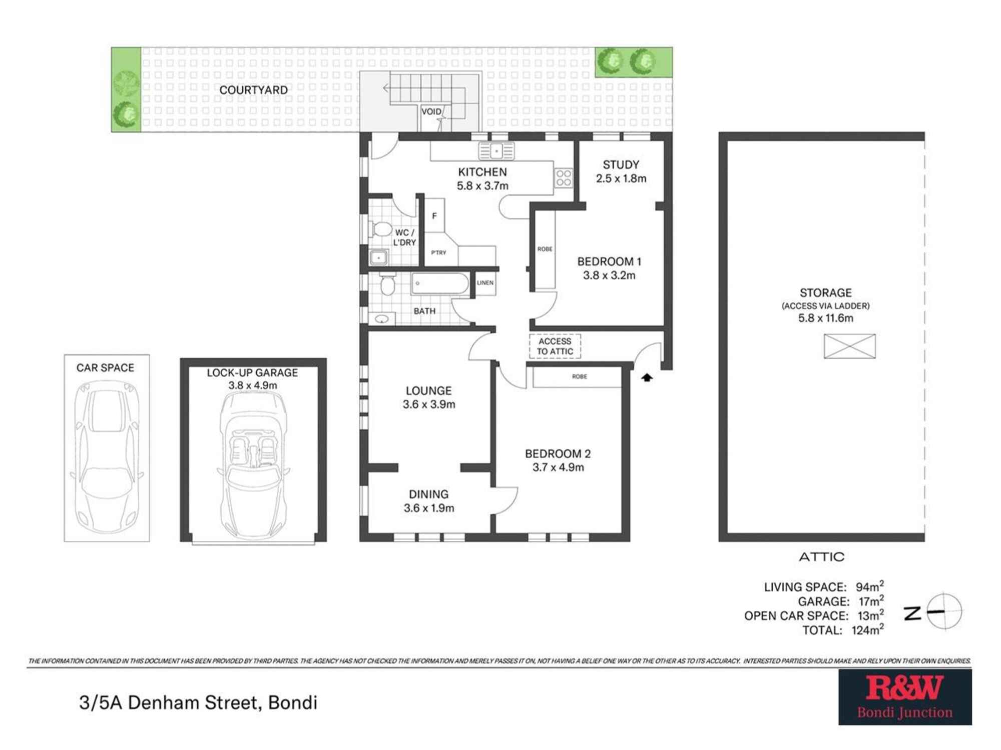 3/5A Denham Street Bondi
