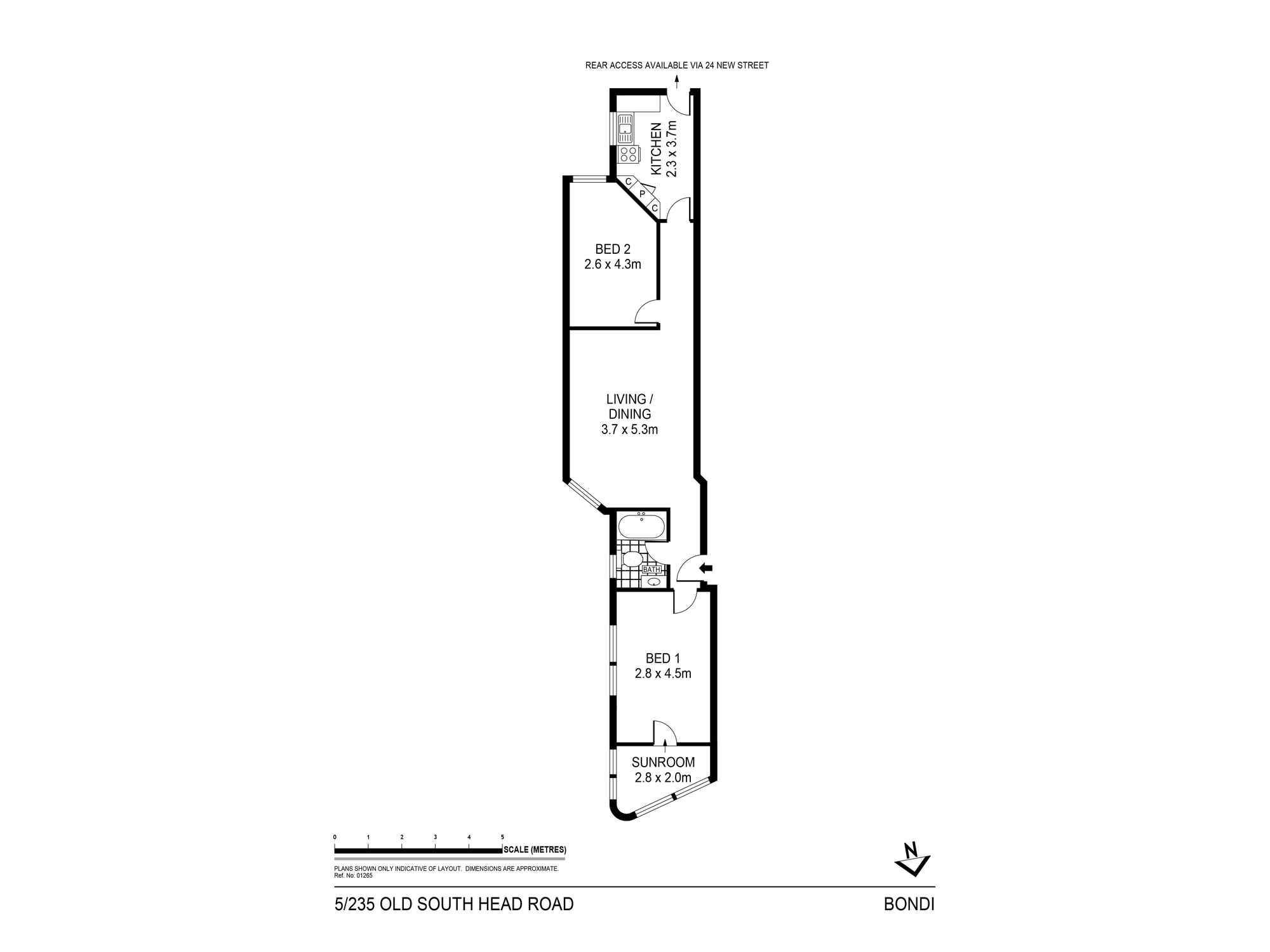 5/235 Old South Head Road Bondi