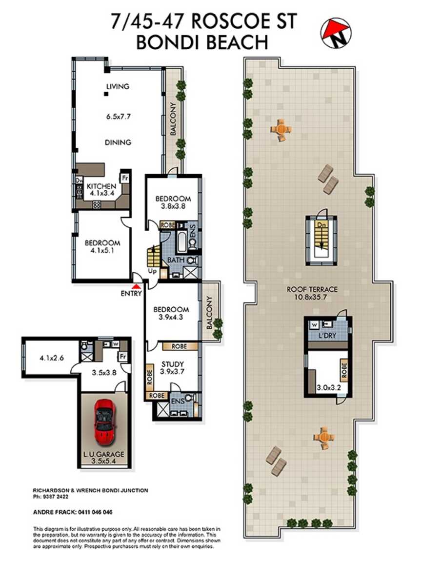 Apartment For Sale - 7/45-47 Roscoe Street Bondi Beach