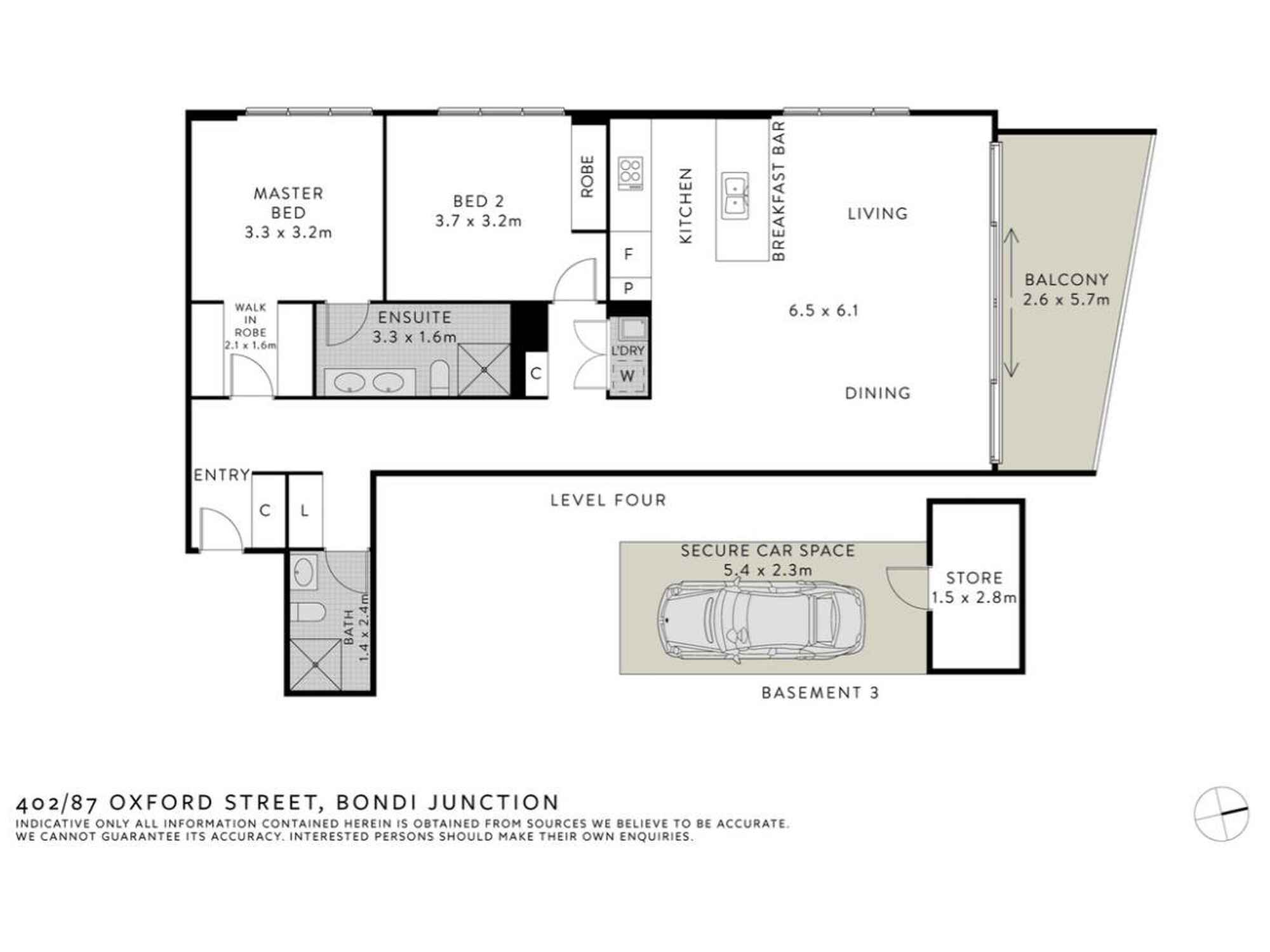 402/87 Oxford Street Bondi Junction