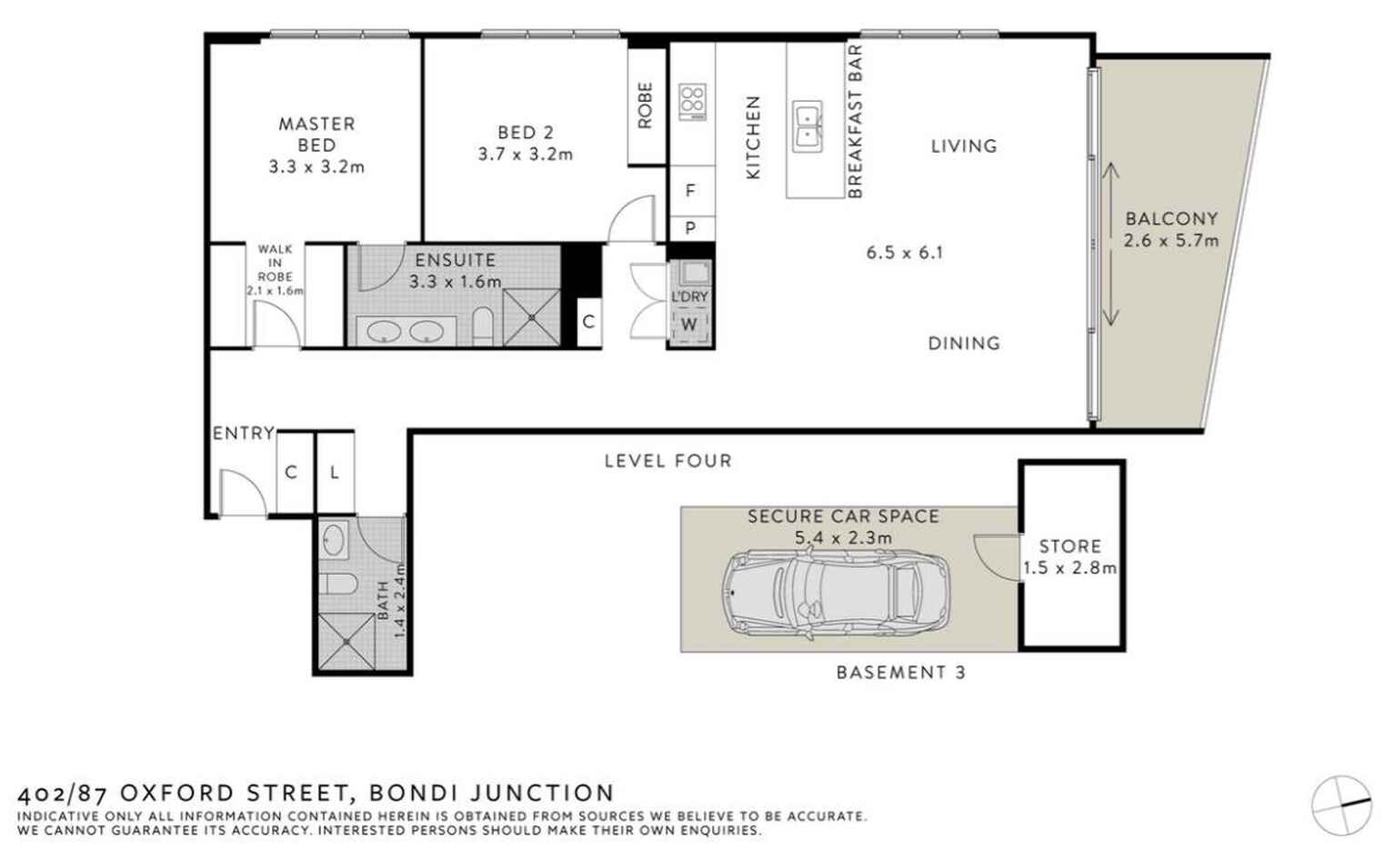 402/87 Oxford Street Bondi Junction