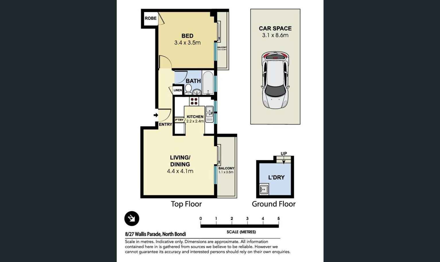 8/27 Wallis Parade North Bondi